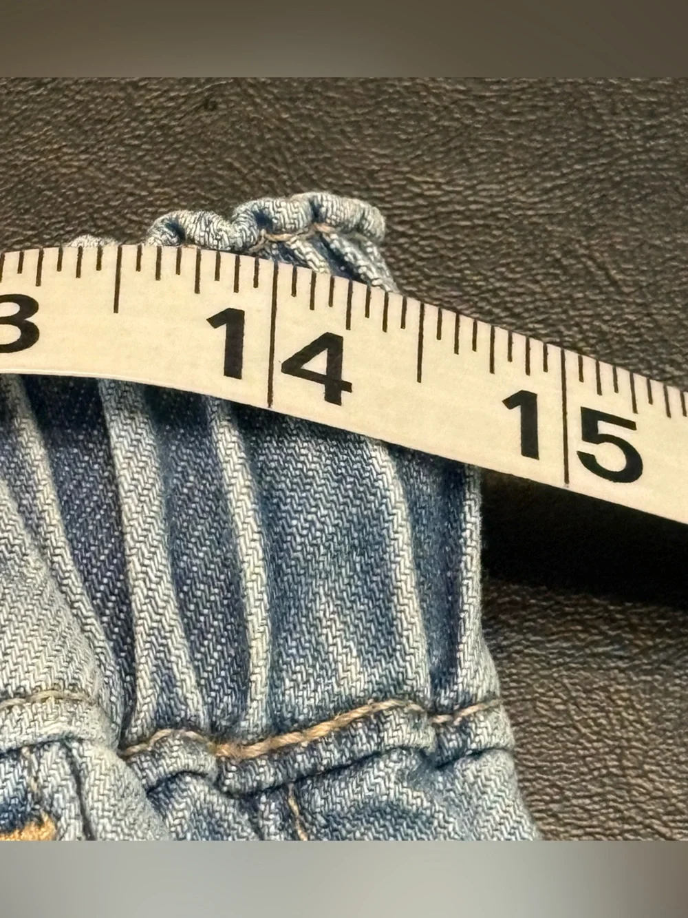 J. Crew Light Blue Relaxed Drawstring Lightweight Jeans size 25 100% Cotton